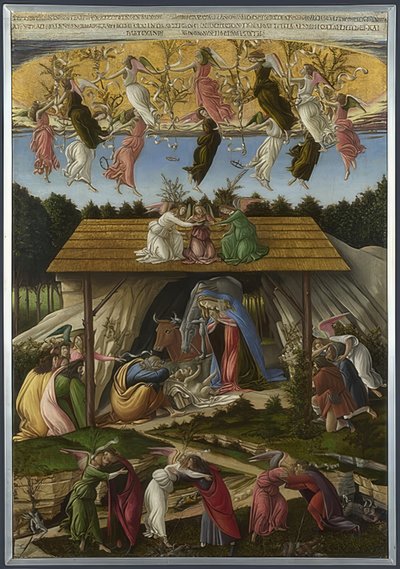 Mistik doğuş. 1500 by Sandro Botticelli