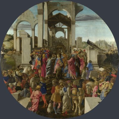Kralların Hayranlığı, yaklaşık 1470-1475 by Sandro Botticelli