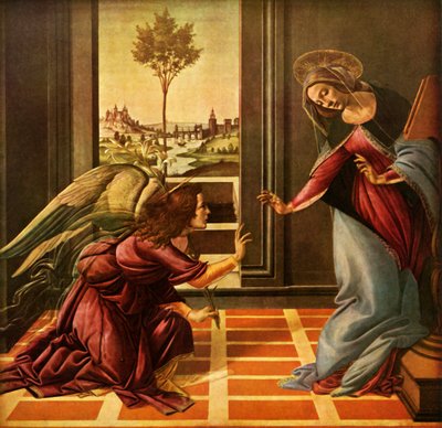 Cestello Müjdesi, 1489, 1937. by Sandro Botticelli
