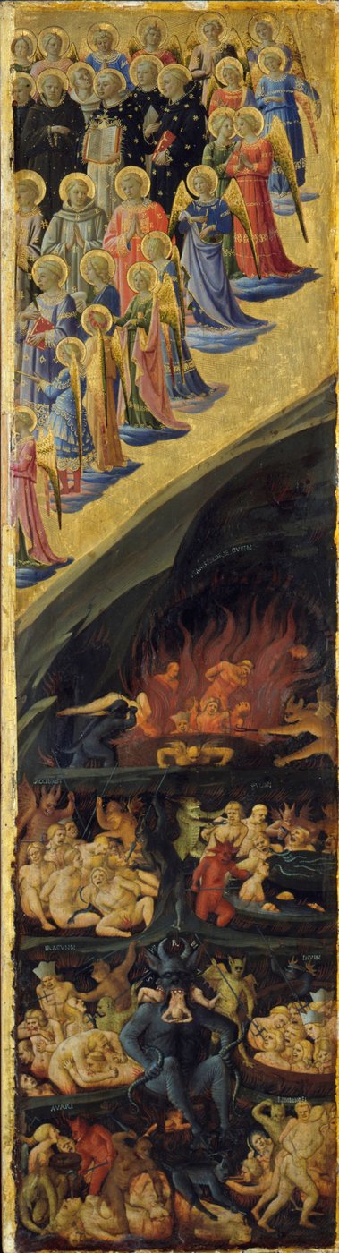 Son Yargı Kanatlı Sunağı, Sağ Panel, 15. Yüzyıl Başları by Sandro Botticelli