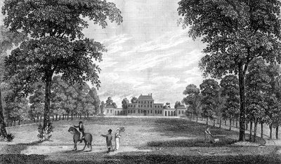 Ember Court, Thames Ditton yakınlarında, Surrey, İngiltere, 1808. by Sands