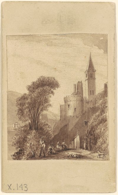 Kale ve Figürler by Sanford Robinson Gifford