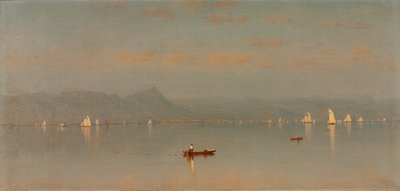 Haverstraw Körfezi, 1868. by Sanford Robinson Gifford