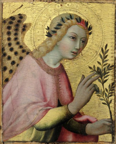 Müjde Meleği, Detay by Sano di Pietro