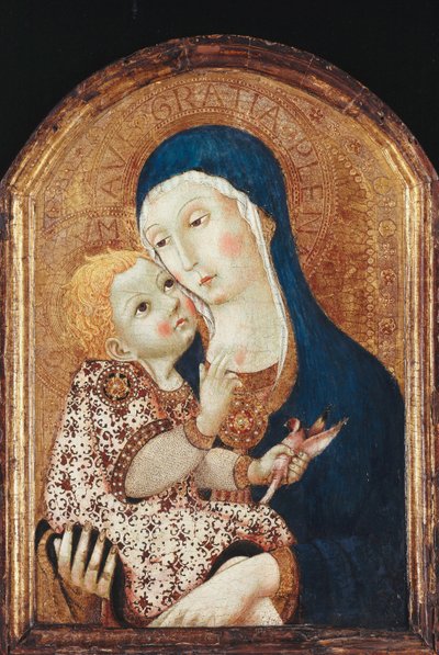 Madonna ve Çocuk by Sano di Pietro