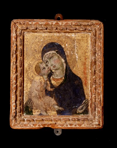 Çocuklu Bakire (Resim by Sano di also Ansano di Pietro di Mencio Pietro