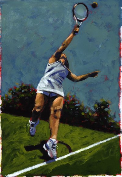 Sporcu, 2009 (akrilik) by Sara Hayward