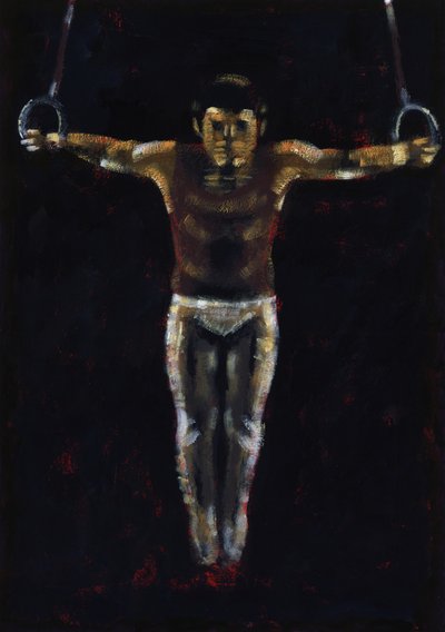 Yüzükler, 2009 (akrilik) by Sara Hayward