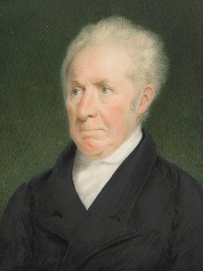 Gilbert Stuart, c. 1825. by Sarah Goodridge