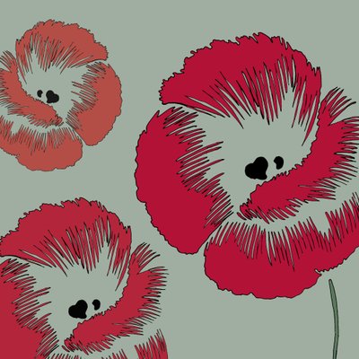 Piknik Poppy, 2005 (dijital) by Sarah Hough