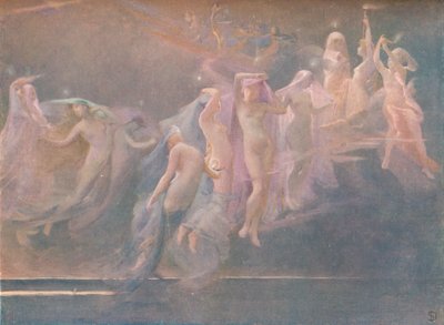 Sabah Yıldızları, 1886 by Sarah Paxton Ball Dodson