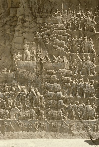 Kraliyet yaban domuzu avı, muhtemelen II. Hüsrev
