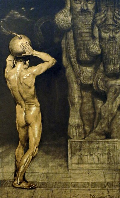 anarşist, 1894 by Sascha Schneider