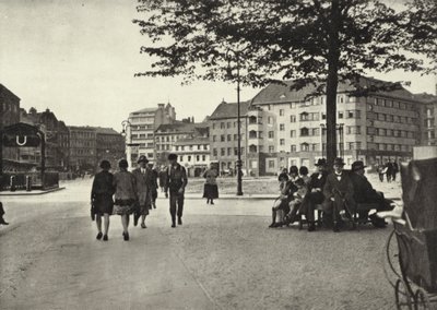 Berlin: Bulow-Platz (s/b fotoğraf) by Sasha Stone