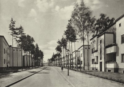 Berlin: Fischtalgrund kolonisi (s/b fotoğraf) by Sasha Stone