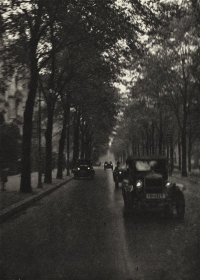 Berlin: Kurfurstendamm (s/b fotoğraf) by Sasha Stone