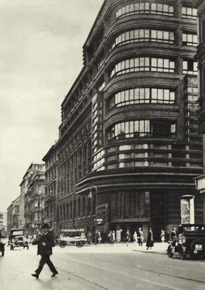 Berlin: Mosse yayınevi; Mosse Binası (s/b fotoğraf) by Sasha Stone