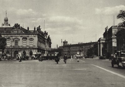Berlin: Cephanelik ve Veliaht Prens Sarayı; Arsenal ve Veliaht Prens Sarayı (s/b fotoğraf) by Sasha Stone