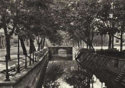 Potsdam, Am Kanal (s/b fotoğraf) by Sasha Stone