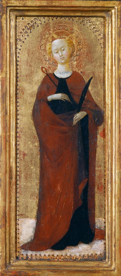 Aziz Apollonia, c. 1435. by Sassetta