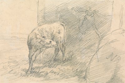 İnek Başlı Buzağı by Sawrey Gilpin