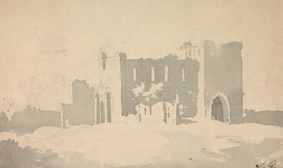 Kale taslağı by Sawrey Gilpin