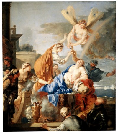 Dido'nun Ölümü, c1637-c1640 by Sébastien Bourdon