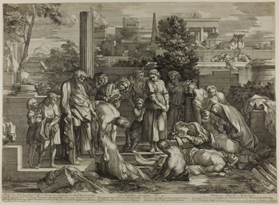 Merhamet Eserlerinden Ölüleri Gömmek için by Sébastien Bourdon