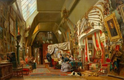 Sanatçının atölyesi by Charles Giraud