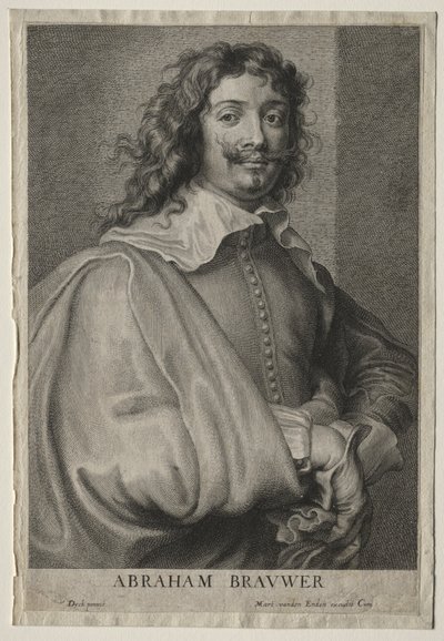 Adrian Brower. by Schelte Adams Bolswert
