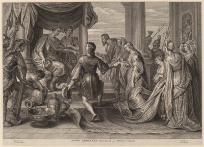 Scipio Afrikalı by Schelte Adams Bolswert after Sir Peter Paul Rubens
