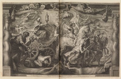 Eucharist aracılığıyla Kilisenin Zaferi by Schelte Adamsz. Bolswert
