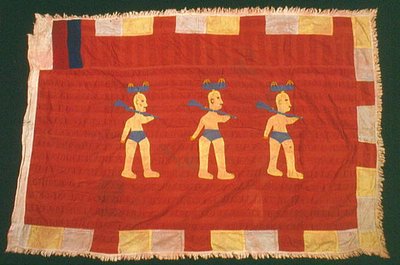 Bayrak, Gana'dan (tekstil) by School African
