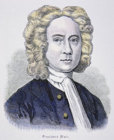 James Blair (renkli taş) by School American