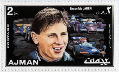 Neozelandlı otomobil sürücüsü Bruce Mclaren