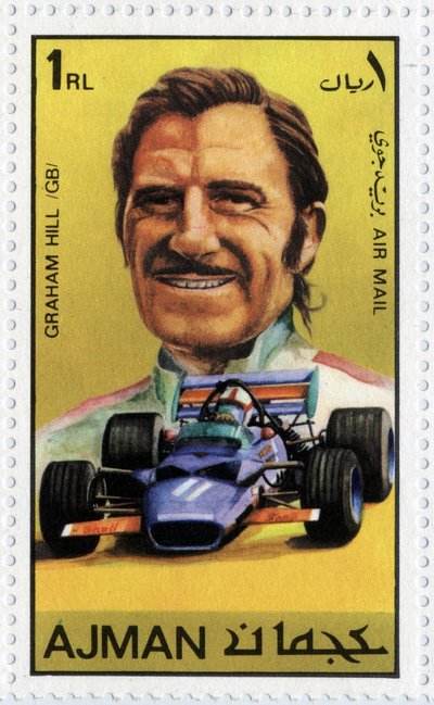 İngiliz otomobil sürücüsü Graham Hill