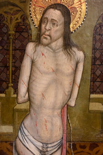 Sant Miquel, Jaume Cirera, Guillem Talarn Altarpiece by School Catalan