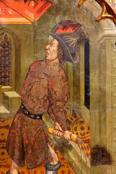 Sant Miquel, Jaume Cirera, Guillem Talarn Altarpiece by School Catalan