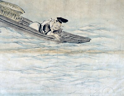 Bir Çinli batıyor. SD. 19. yüzyıl by School Chinese