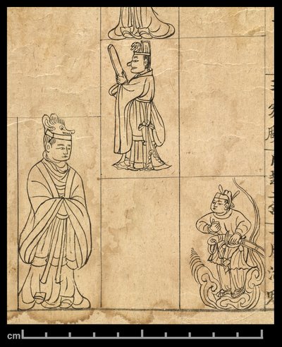 AD 978 için Almanak, Dunhuang Mogao, Çin, c.978 (kağıt üzerine mürekkep) by School Chinese