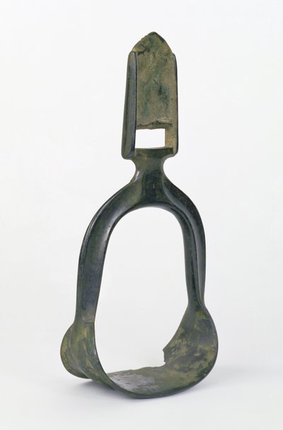 Çin Üzengi, 6-7 yüzyıl (bronz) by School Chinese