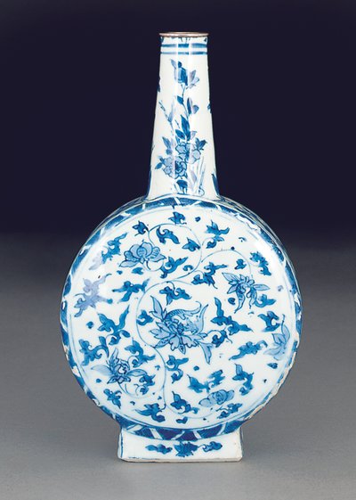 İber pazarı için hacı şişesi, 17. yüzyılın ilk yarısı (seramik) by School Chinese