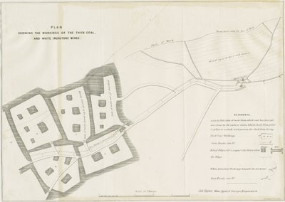 Dudley - Madencilik: litografi ve [?19. yüzyıl] (baskı) by School English