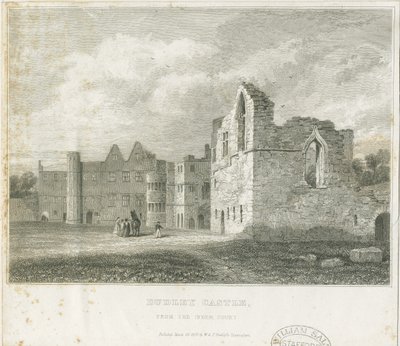Dudley Kalesi - Kale: gravür, nd [c1831] (baskı) by School English