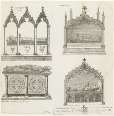 Lichfield Katedrali - Mezarlar by School English