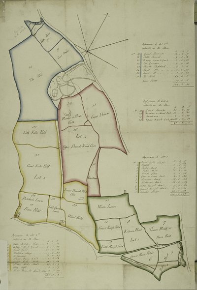 Willesden, Londra haritası (lito) by School English