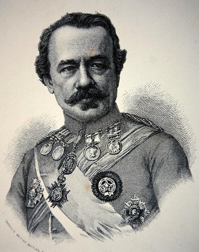 Sir James Outram (lito) by School English