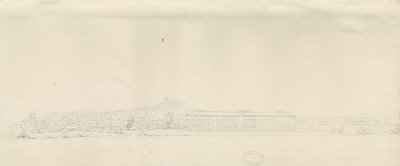 Stafford - Kasabadan Görünüm: karakalem, nd [?19th cent] (çizim) by School English