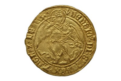 Asthall Definesinden Tudor madeni para by School English