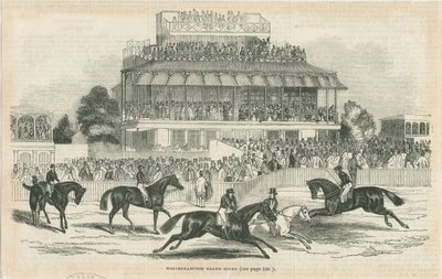 Wolverhampton - Grand Stand: gravür, nd [c 1844] (baskı) by School English